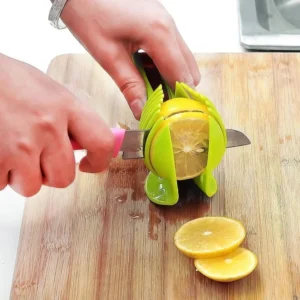 Stainless Steel Handheld Fruit & Vegetable Slicer – Precision Cutting Made Easy - Image 4