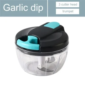 520ml Manual Food Chopper – Hand-Pull String Vegetable Cutter for Effortless Meal Prep - Image 7