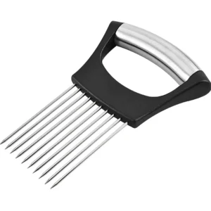 Stainless Steel Onion Slicer Holder – Your Multipurpose Kitchen Cutting Companion - Image 6